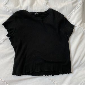 brandy melville ribbed crop top